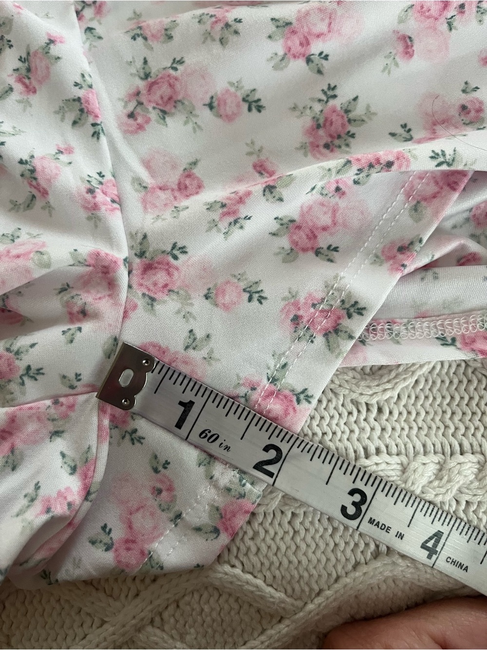 Laura Ashley “Pink Roses” Floral Lace-Trim Sleep Set, Cami & shorts Size Large - Picture 8 of 16